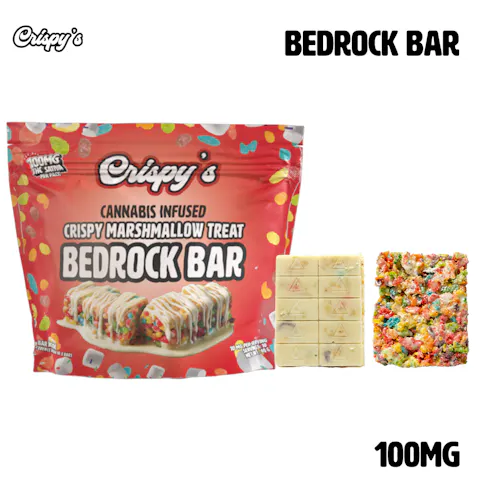 Bedrock Bar | Crispy Bar - 100 mg