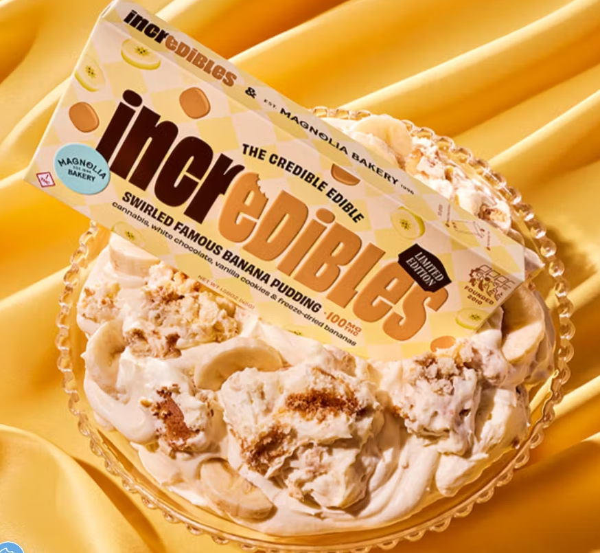 Incredibles Chocolate | Banana Pudding | Edible - 100 mg