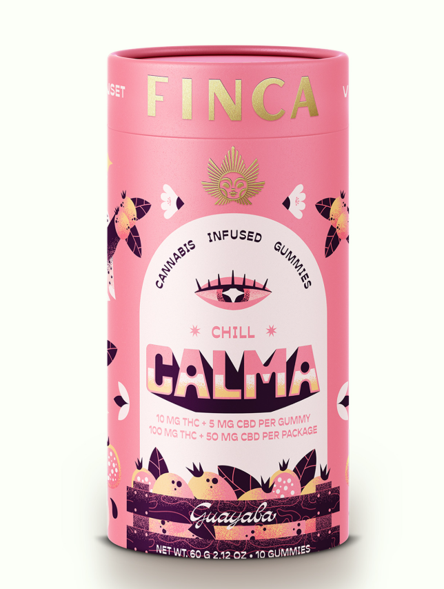 Finca | Calma Guava | Chill Gummy - 100mg (10Packs)