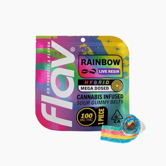 Flav| Candy | poppers |  100mg | Distillate | Rainbow - 100 mg