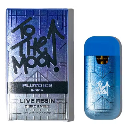 To The Moon | Pluto Ice | Live Resin Dispo - 1 g