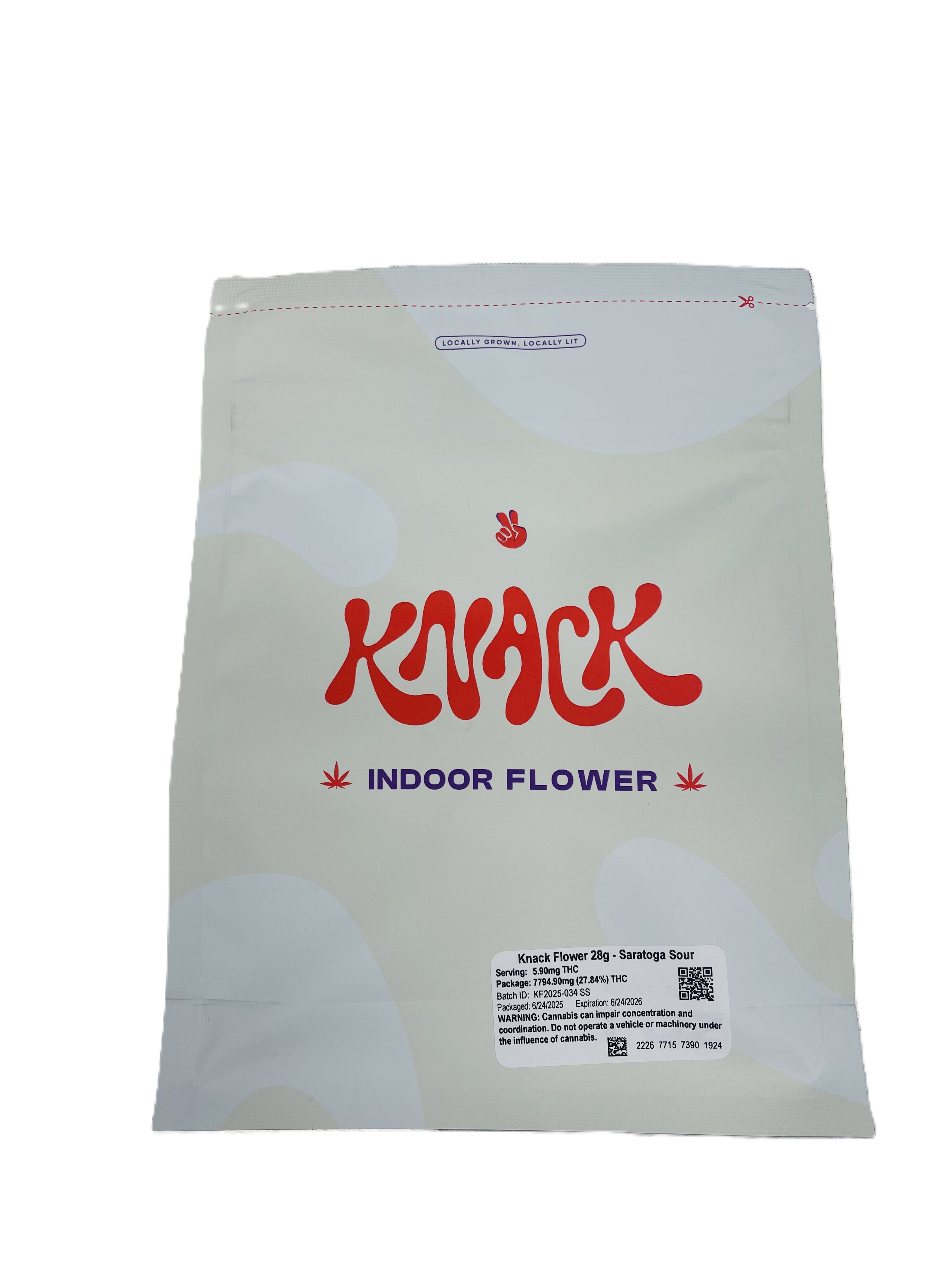 Knack | Saratoga Sour | Flower - 28 g