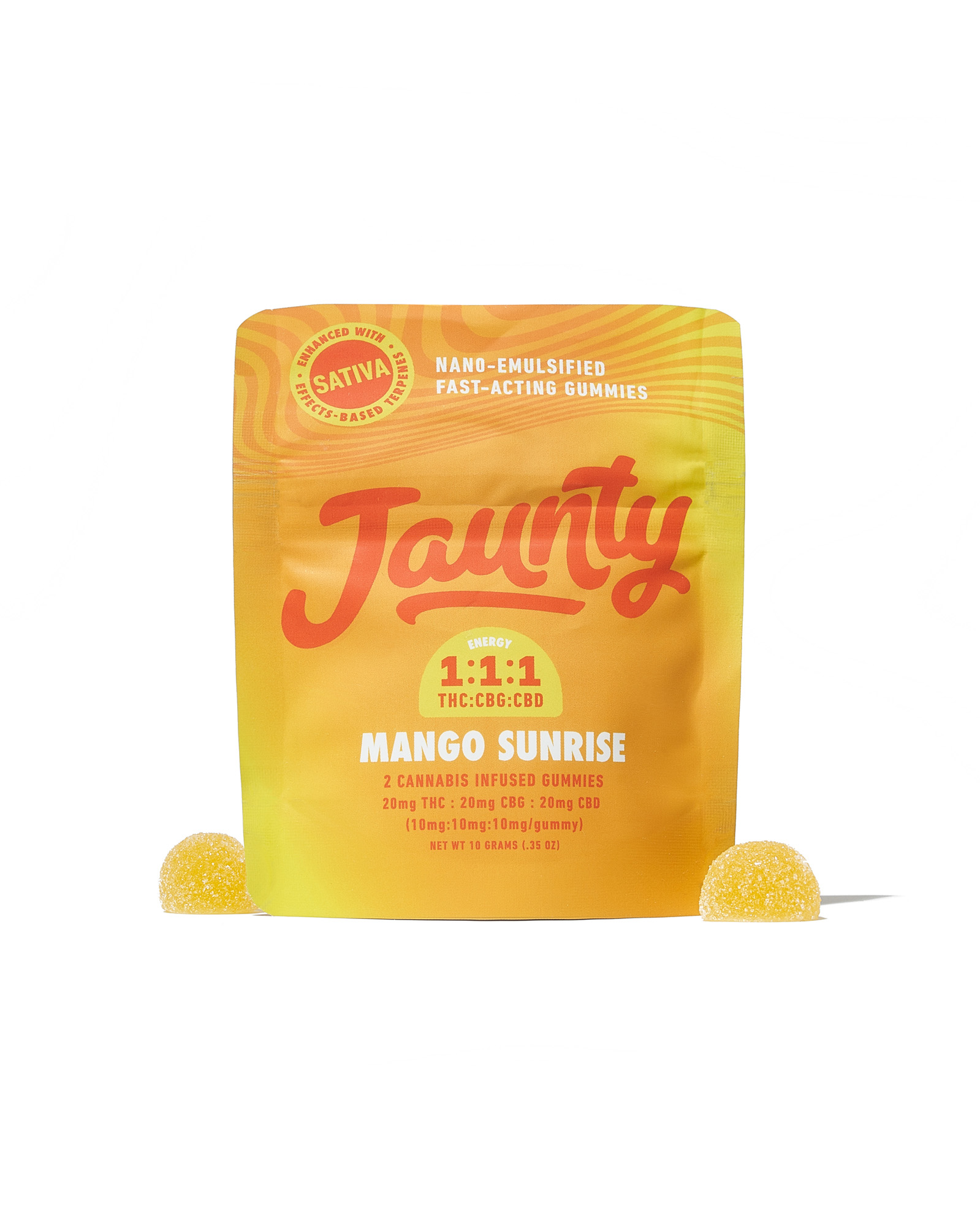 MANGO SUNRISE | EDIBLES - 20 MG - 2 PACK
