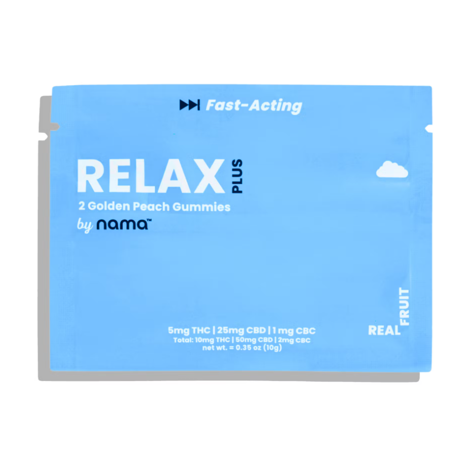 Nama | Relax Plus | Gummies - 10mg (2 Pack)