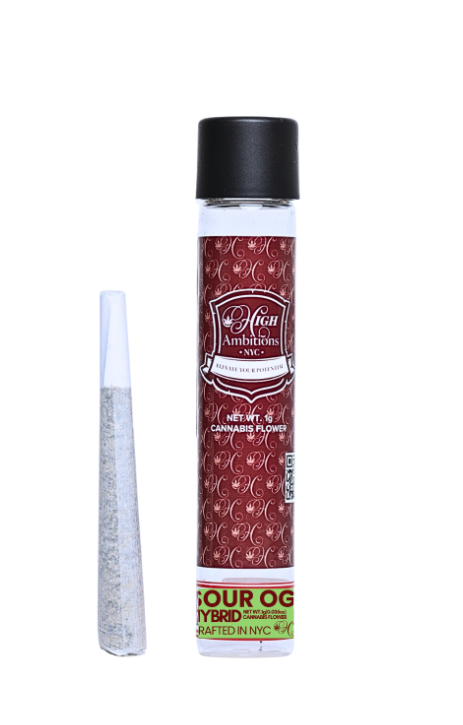 HIGH AMBITIONS | Sour OG | Pre-roll - 1 g