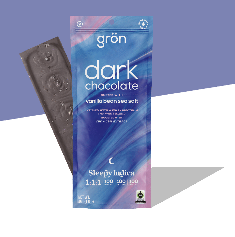 Dark Chocolate | 1:1:1 w/Vanilla Bean Sea Salt - 100 mg