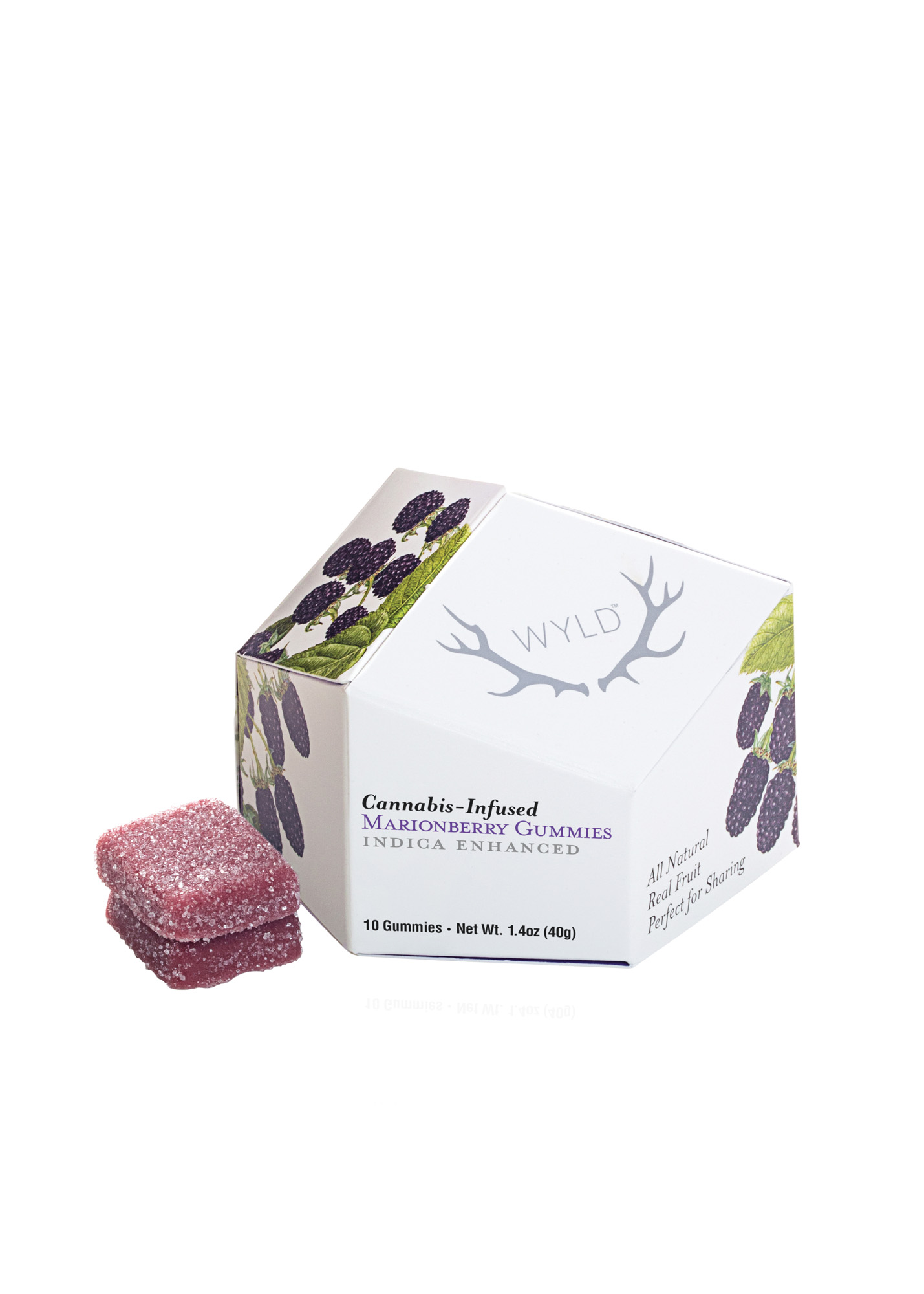 WYLD | Marionberry | Indica | Edible | 100mg - 100 mg