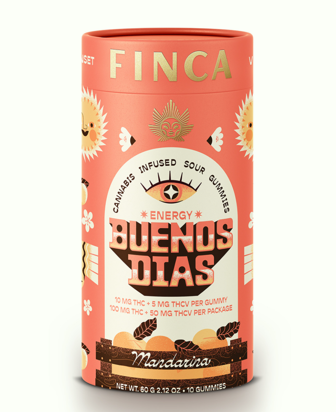 Buenos Dias Mandarina | Energy Gummies - 100mg (10Packs)