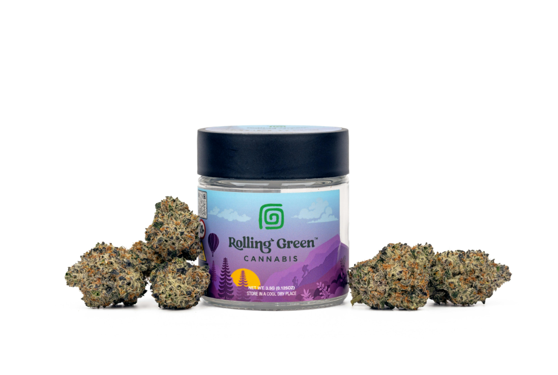 Rolling Green | Blue Unicorn | Flower - 3.5 g