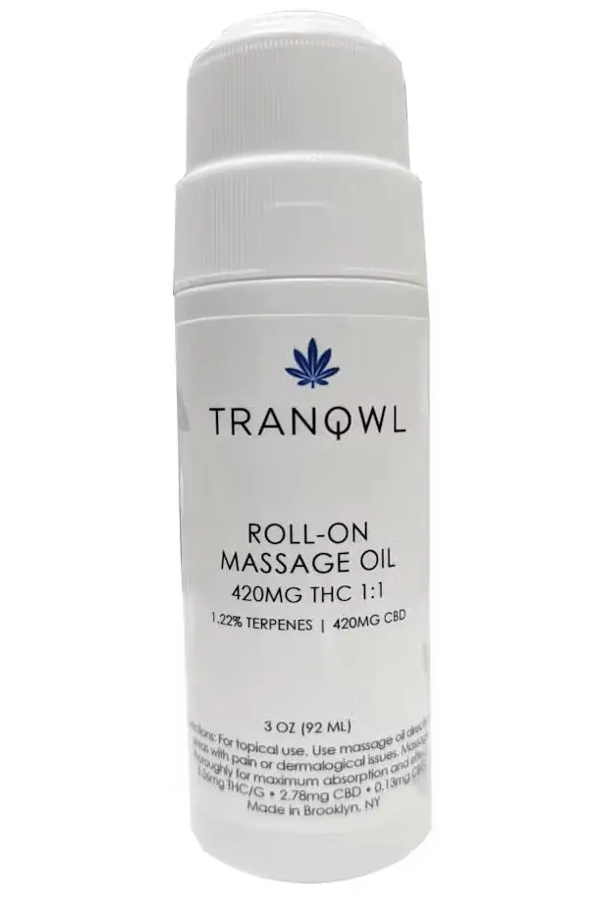 Roll-On Massage Oil  1:2:1 - 500 mg