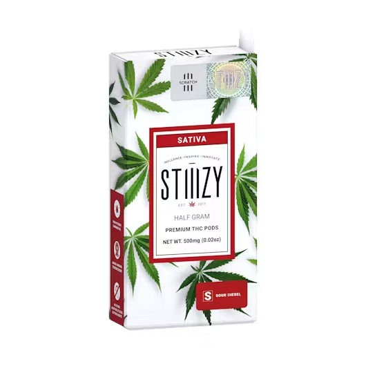 STIIZY | Sour Diesel | THC POD - 0.5 g