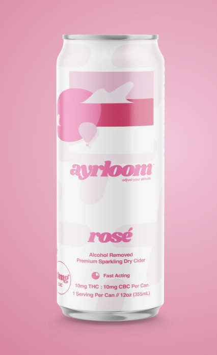 Ayrloom I  Rose  I Beverage(1:1) - 10 mg