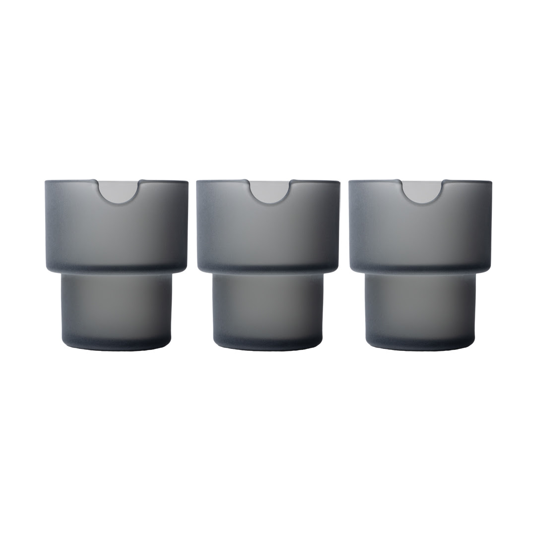 Flower Pots | Ashtray Set - Charcoal - One Size - 2 Pack
