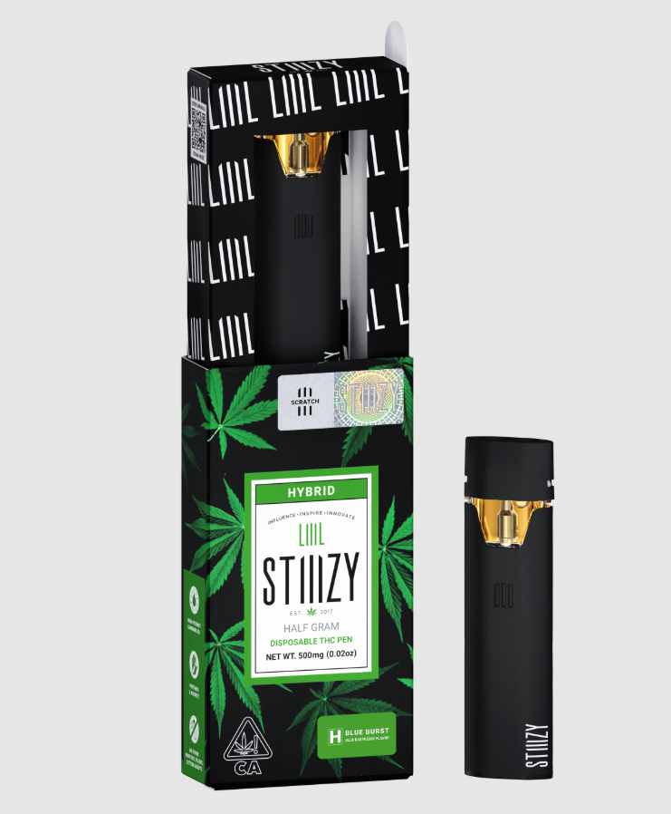 STIIZY |  Blue Burst  | Dispo THC Pen - 0.5 g