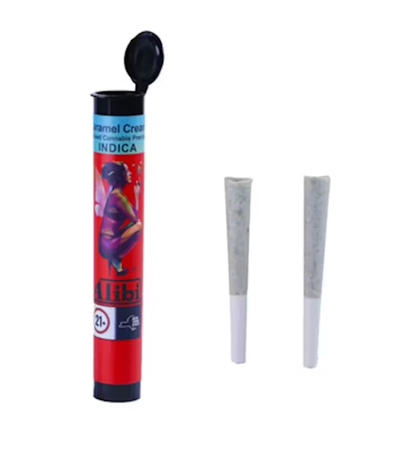 Alibi | Caramel Cream | Infused Pre-roll - 1 g (2pk)