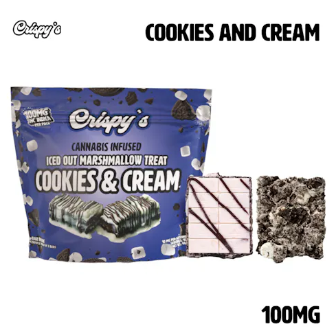 Cookies & Cream | Crispy Bar - 100 mg