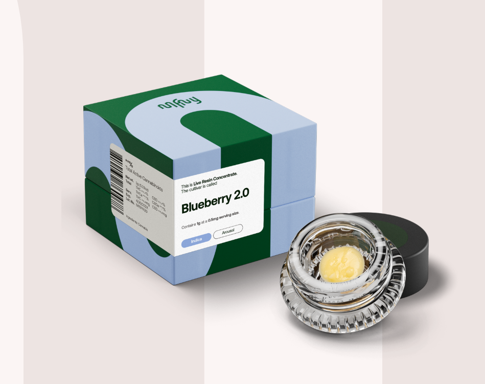 MFNY | Blueberry 2.0 | Live Resin Badder - 1 g