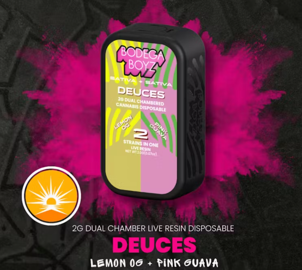 Bodega Boyz | Lemon OG X Pink Guava | Dual Chamber AIO - 2 g