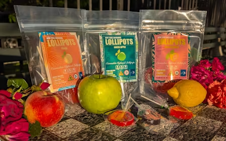 New York Infusions | Peach Lollipops | 50mg - 5PK