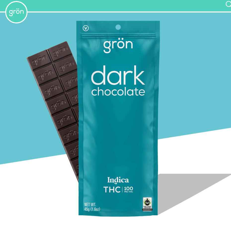Dark Chocolate | Chocolate Edible - 100 mg