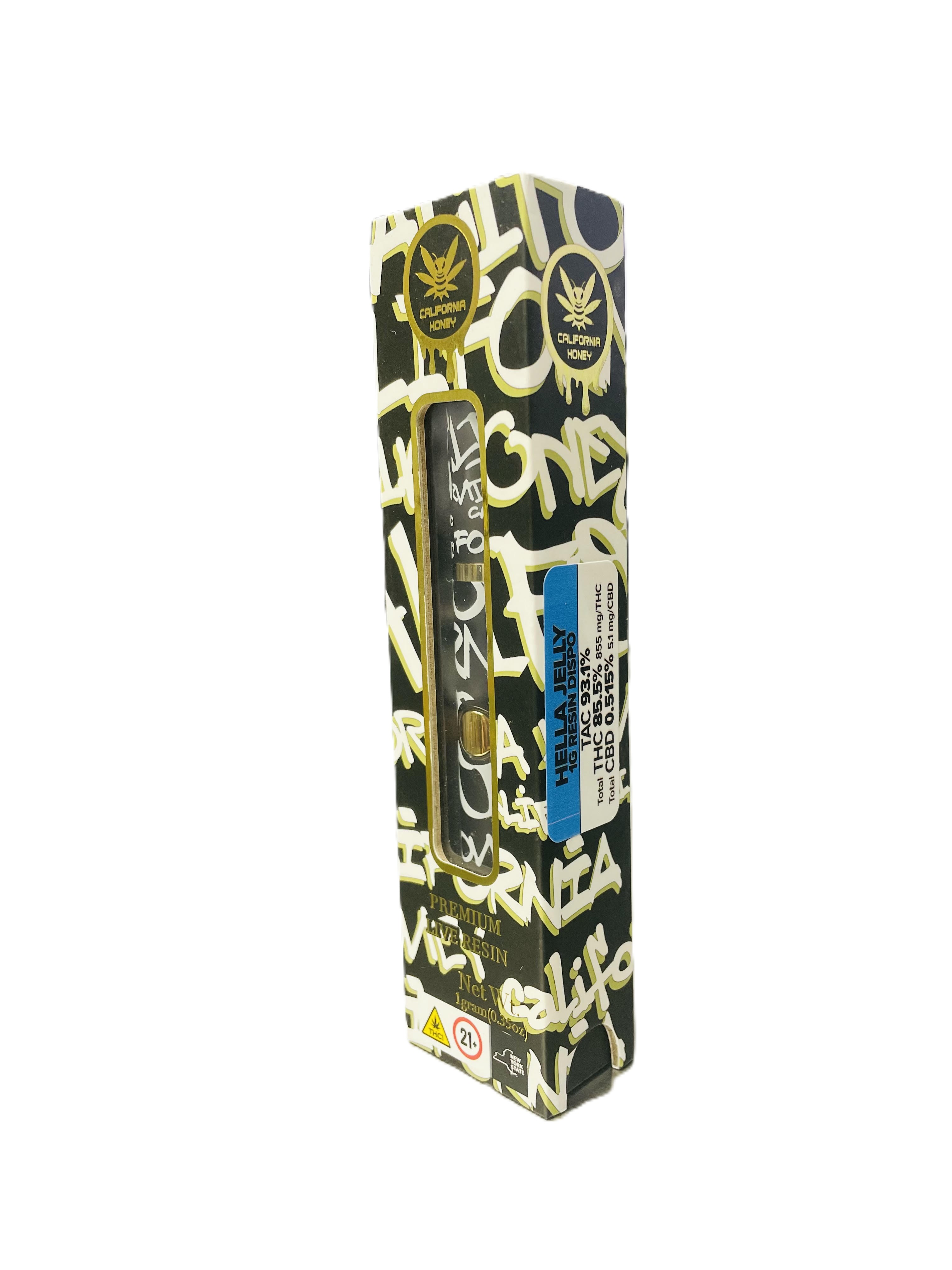 California Honey | HELLA JELLY | Resin Dispo - 1 g