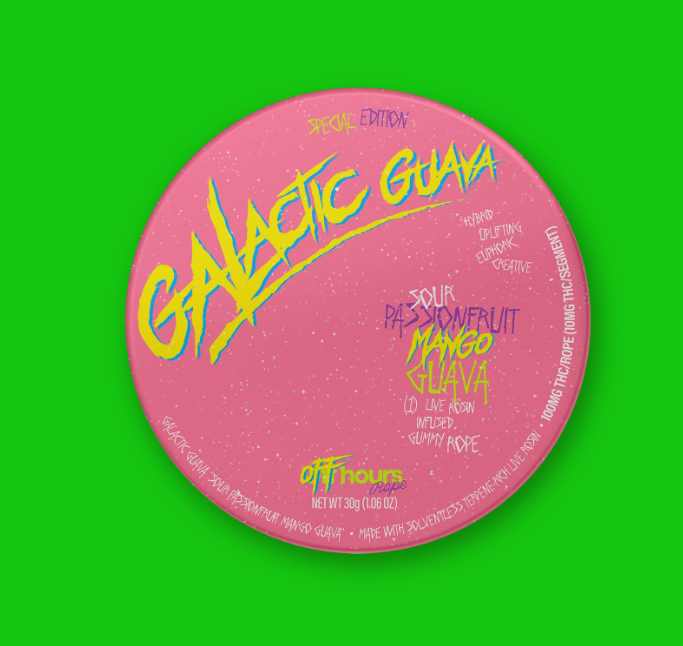 Passionfruit Mango Guava | Live Rosin Rope - 100mg  (10 Pack)