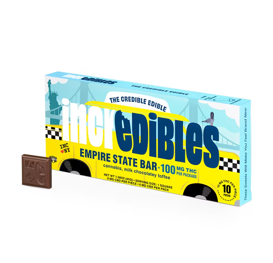 Incredibles Chocolate | Empire State Bar | Edible - 100 mg