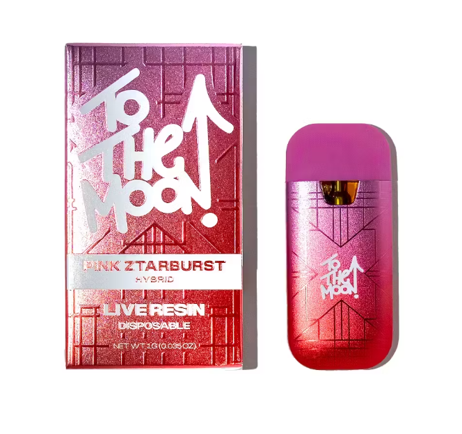 To The Moon | Pink Ztarburst | Live Resin Dispo - 1 g