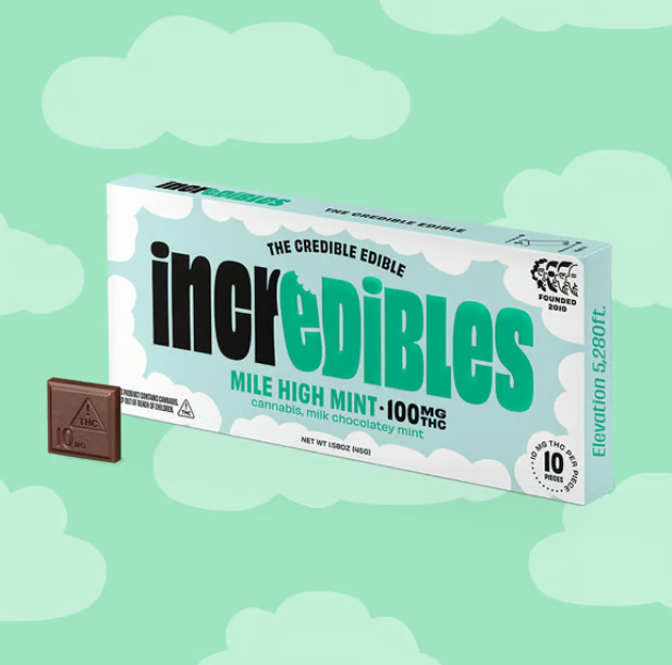Incredibles Chocolate | Mile High Mint | Edible - 100 mg