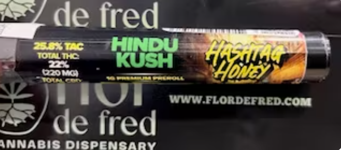 Hashtag Honey | Hindu Kush | Pre-roll - 1 g