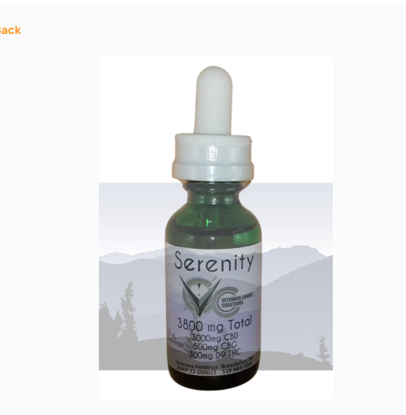 Serenity Tincture - 3800 mg (60servings)