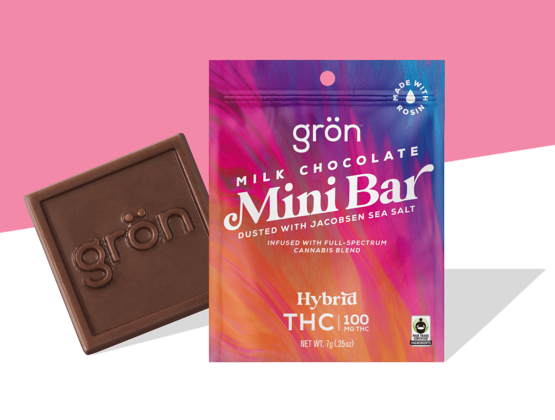 MILK CHOCOLATE | MINI BAR (HYBRID) - 100 MG