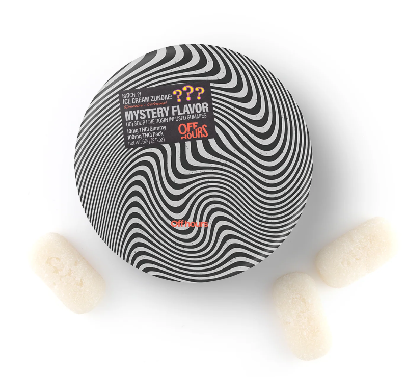 Ice Cream Zundae | Live Rosin Gummies - 100mg  (10 Pack)