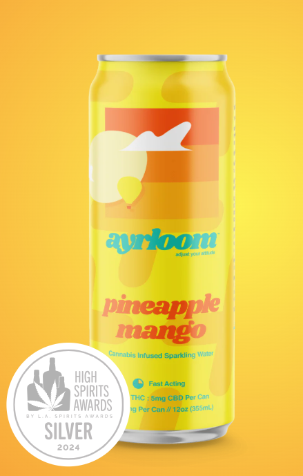 Ayrloom - Pineapple Mango - Beverage 12oz - 5 mg