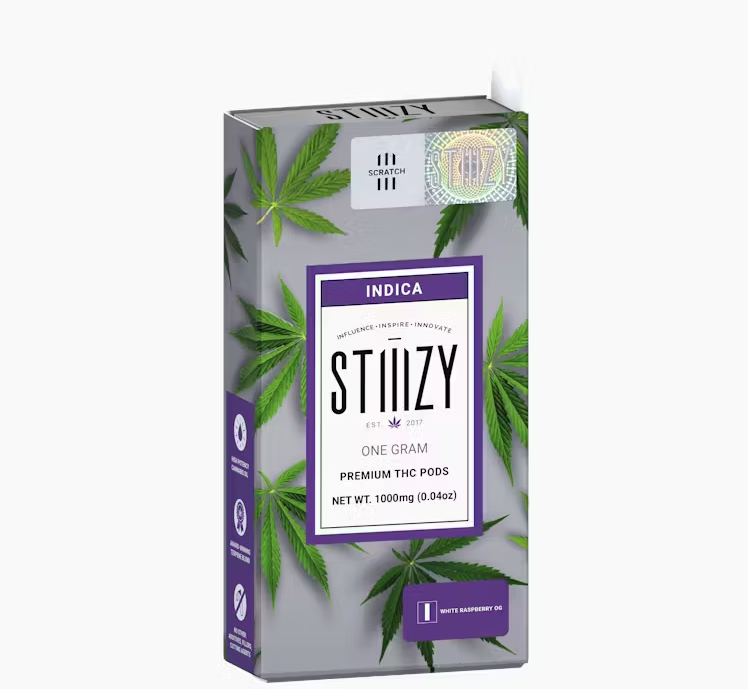 STIIZY | White Raspberry | THC POD - 1 g