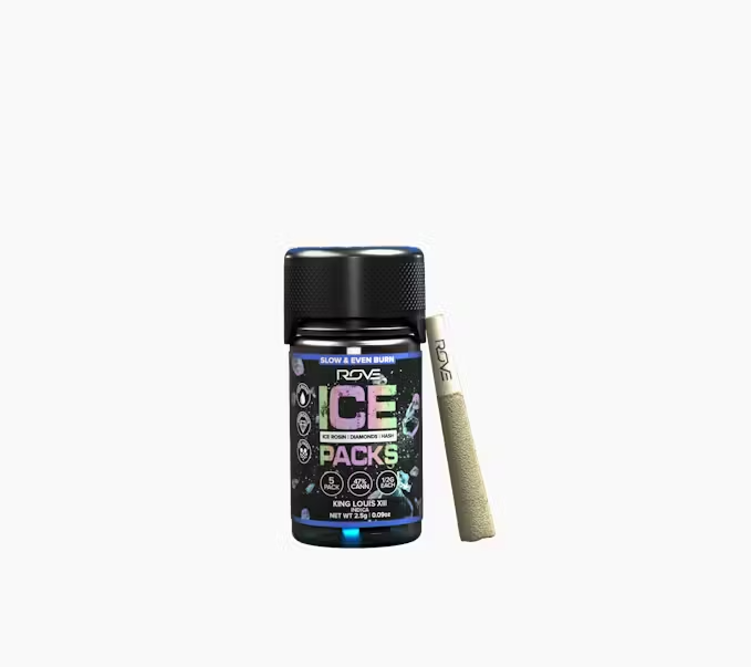 Rove I King Louis XIII | Hash Diamond Rosin Pre-roll - 2.5 g (5 Pack)