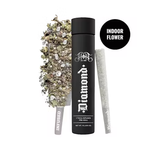 Heavy Hitters | Tropicana Cookies | Infused Diamond Pre-roll - 1 g