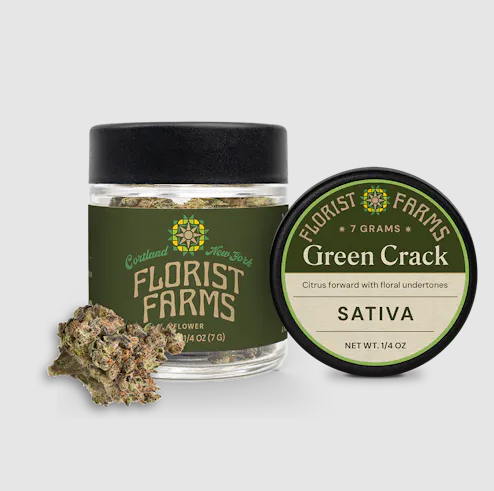 Florist Farms | Green Crack | Flower Jar - 7 g