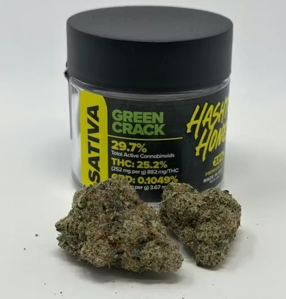 Green Crack | Flower Jar - 3.5 g