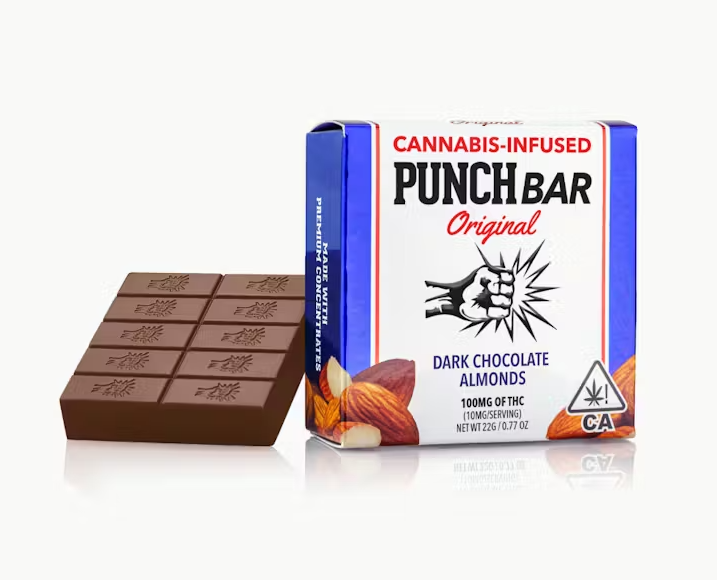 DARK CHOCOLATE ALMOND - 100 MG