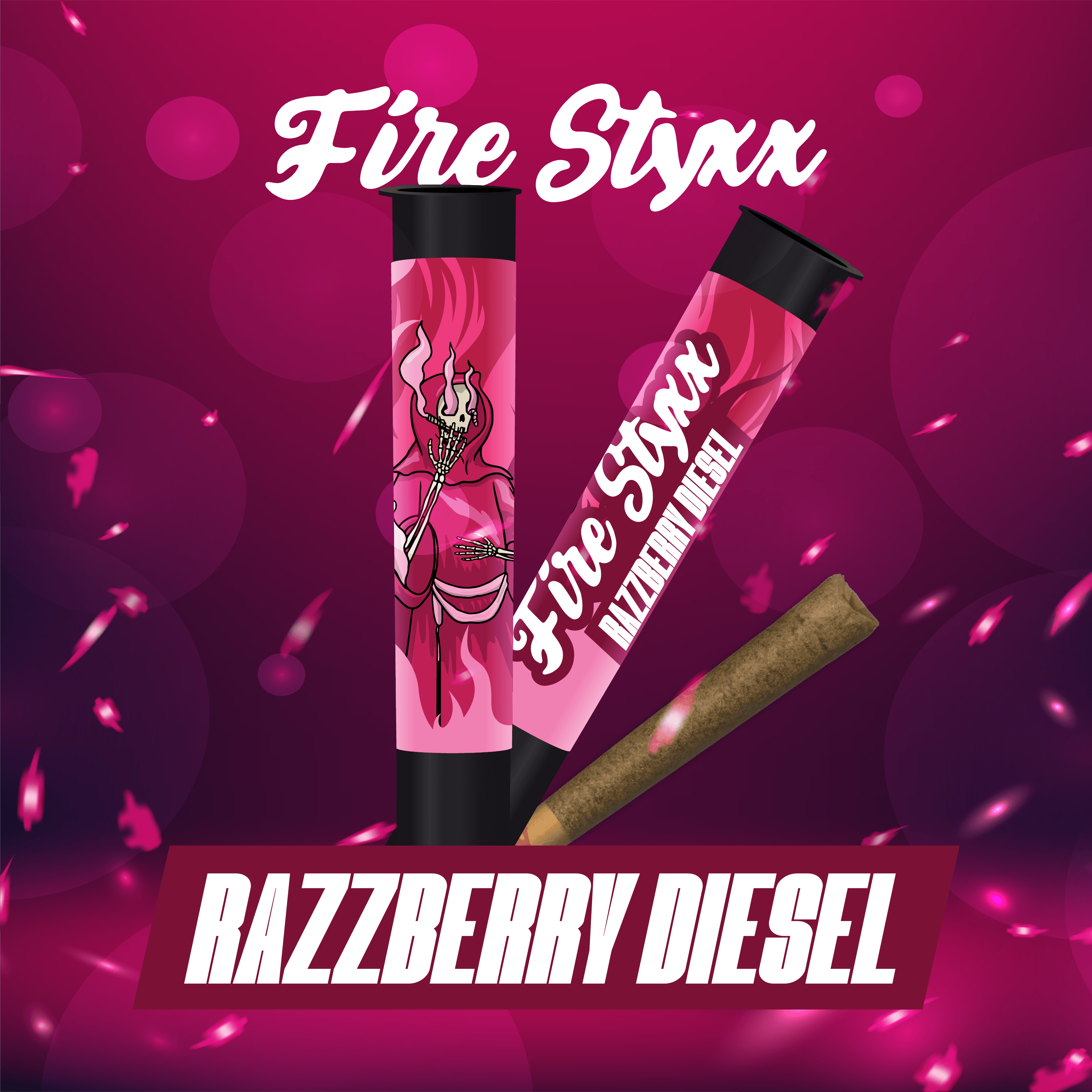 FIRE STYXX - RAZZBERRY DIESEL