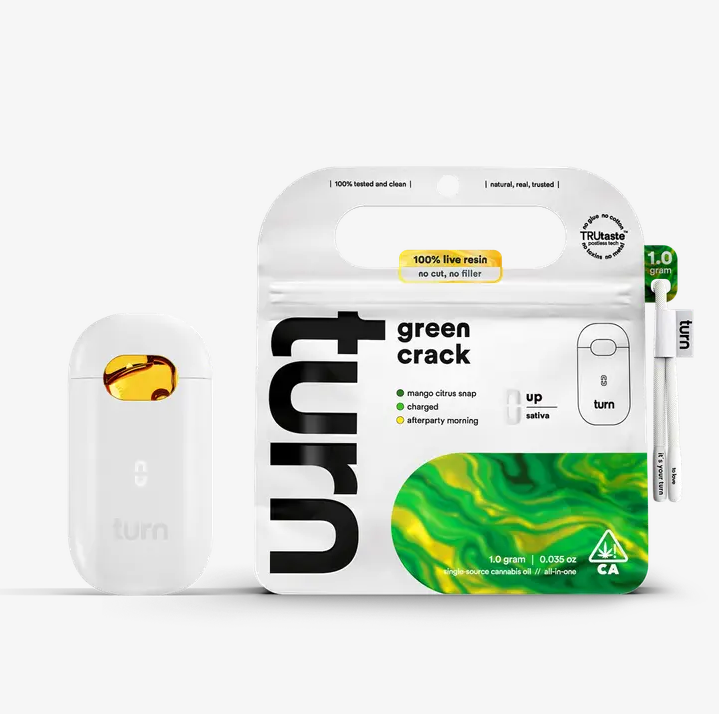 Green Crack Turnone Live Resin All In One [S]