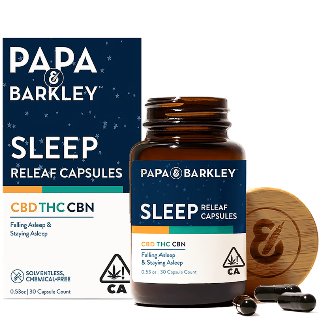 1:1:1 Cbd:Thc:Cbn Sleep Releaf (30ct) Capsules