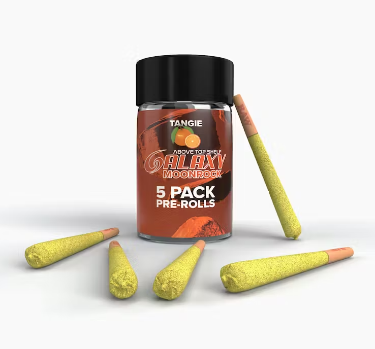Tangie (5pk/ Moonrock Infused Prerolls [S]