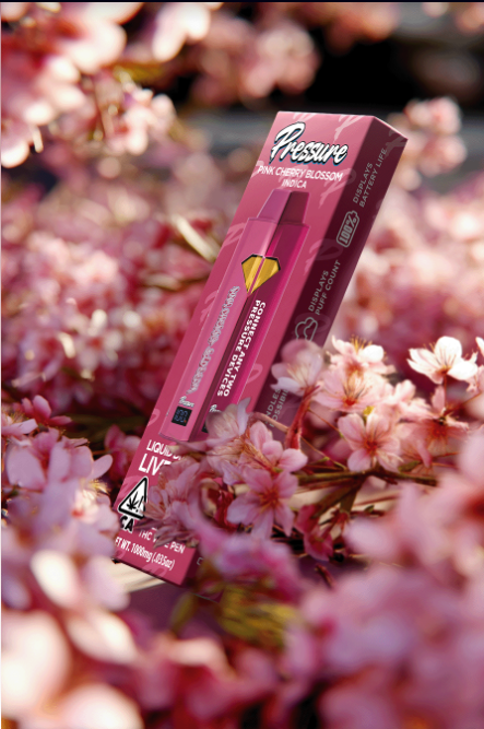 Pink Cherry Blossom Liquid Diamon Live Resin All In One [I]