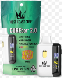 Fruit Jellys Curebar Live Resin All In One [H]