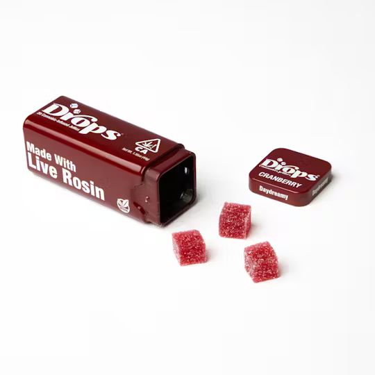 Cranberry   Banana Punch 1:1:1:1 Thc:Cbd:Cbc:Cbg (20pc/50mg) Live Rosin Gummies [S]