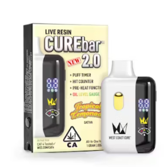 Tropical Lemonade Live Resin Curebar 2.0 All In One [S]