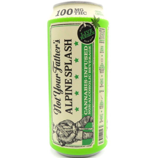 Alpine Splash 1:1 Thc:Caffeine (100mg) Soda [H]