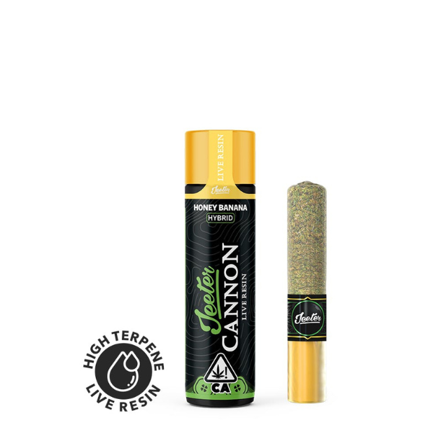 Honey Banana (1.3g) Live Resin Baby Cannon [H]